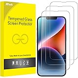 JETech Pellicola Protettiva a Copertura Totale per iPhone 14 6,1 Pollici, Completa Vetro Temperato Film 9H Compatibile con Co