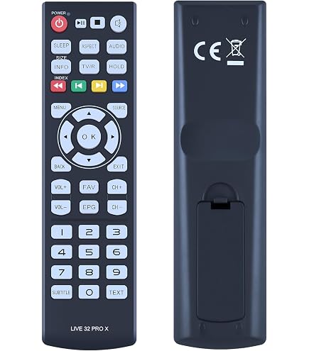 Telecomando Universale VINABTY Per TV DYON Smart | Adatto Per 32VX, 24VX, 40VX, 43VX | Plug And Play, Nessuna Programmazione