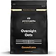 Protein Works - Overnight Oats | High Protein Breakfast | Low Sugar Snack | Low GI Oats | Caramel Latte | 500 g
