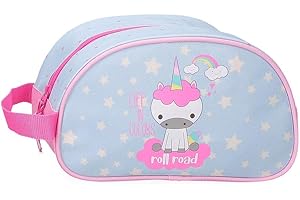 Roll Road I Am a Unicorn Neceser Adaptable Azul 24x14x10 cms Poliéster
