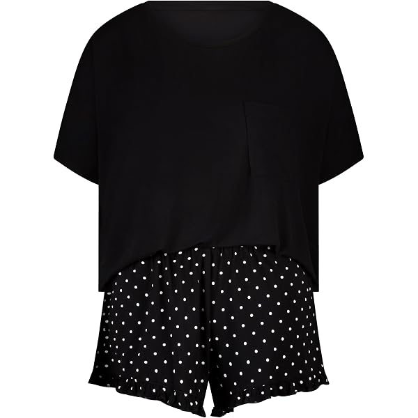 Hunkemöller Jersey Bademantel Essentials – Kurz, Weich, Mit Gürtel, Perfekt Zum Entspannen