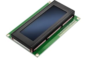 AZDelivery HD44780 2004 LCD Display 4x20 Zeichen mit blauem Hintergrund und weißen Zeichen kompatibel mit Arduino und Raspberry Pi inklusive E-Book!