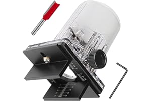 YWNYT Wood Router Tool Slotting Bracket 2 in 1 Connector 65mm Wood Trimmer Machine Milling Cutter Woodworking Tools Slotting Accessories