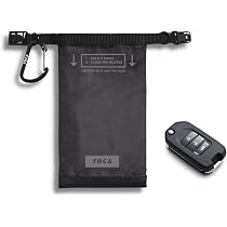 Pochette Faraday Pour Clés De Voiture - Bloque Les Signaux RFID/NFC, Protège Contre Le Vol électronique