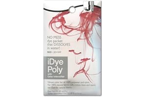 Jacquard, Stofffarbe / Färbemittel, iDye, 14 Gramm, Schwarz rot