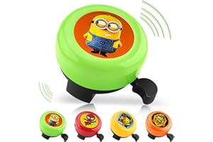LGZIN Sonnette de Vélo pour Enfants, Sonnette Velo Fille Garçons, Mini Cloche de Vélo, Sonnette de Guidon de Vélo, Klaxon Velo Enfant pour Vélo de Route, VTT et Scooter