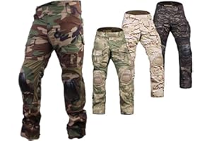 ELITE TRIBE Emerson Airsoft Hunting Tactical Pants Combat Gen3 Pants with Knee Pad