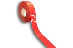 ‎EASYDRUCK24DE easydruck24de 3M Diamond Grade 983 reflektierende Konturmarkierung I 5 m Konturband in rot I Reflektorband selbstklebend für Anhänger LKW Festaufbauten I AZ_003