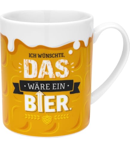 Porzellan-Kaffeebecher 'Der Mann Der Alles Kann' – 250 Ml, 9,8 Cm Hoch, Spülmaschinengeeignet, In Geschenkbox