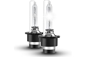 IYF D2S Xenon Brenner, D2S HID Lampe 35W 85V 6000K 3500LM Scheinwerferlampe, IP68 Wasserdicht, Weißlicht (2 Lampen)