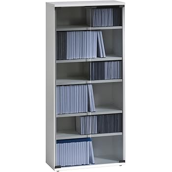 MAJA-Möbel 1885 5535 Medienregal, weiß uni, Abmessungen BxHxT: 50 x 110