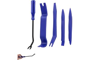 CEZKFH Zierleistenkeile 5 Stück Auto Demontage Hebel, Demontage Werkzeug Set, Reparatur Werkzeug Für Autoradio-Installation, Armaturenbrett, Türverkleidung, Innen-Verkleidung Ausbau