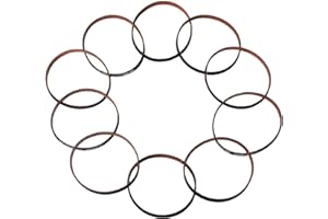 ZIZISHU Super Print 10×200mm GT2 Timing Belt,Courroie de distribution 6mm Width GT2 Closed Loop Belt,Upgrade Nylon Tooth Surface Non-Slip Version for 3D Printer,CNC.