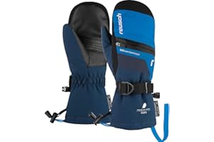 Reusch Lando R-tex Junior Moufles Gants d'hiver particulièrement Chauds, imperméables et Respirants avec Duvet Garçon