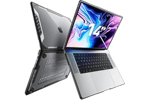 SUPCASE Etui z serii Unicorn Beetle do MacBooka Pro 14" (wersja z 2021) A2442 M1 Pro / M1 Max, dwuwarstwowa twarda obudowa ochronna do MacBooka Pro 14" z Touch ID (czarne)