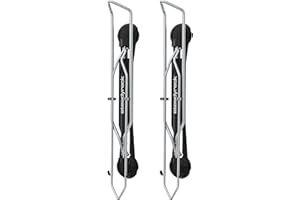 Steadyrack Soporte para Bicicletas – Soporte Pivotante para Bicicletas de Montaña, Soporta hasta 35 kg, Compatible con Ruedas de 20" a 29" y Llantas de 2.1" a 2.8", Montaje en Pared Plegable