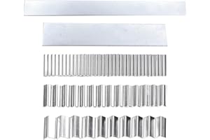 HDGSAFD 5 Cortadores De Encaje, Cortadores De Acero Inoxidable, Cortadores De Arcilla, Herramientas De Corte De Arcilla, Accesorios De Arcilla DIY