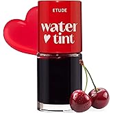 Etude House Dear Darling Cherry Ade Water Tint (21AD) | Vivid Color Lip | Light water tint gives lips and cheeks a vivid cher