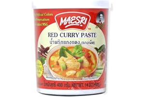 MAESRI BRAND Maesri Thai Red Curry Paste