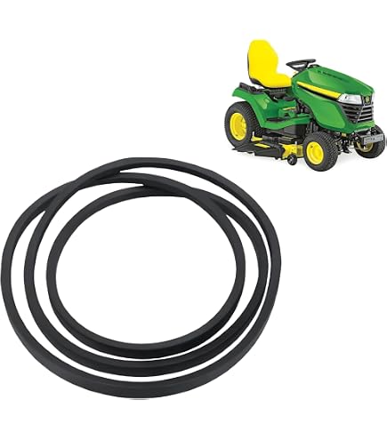 Entretien Matériel Jardin Courroie De Tondeuse 1/2 X 241.3cm - Compatible Husqvarna, Poulun, John Deere, Murray - Référence M126012 Bande Entraînement 37X61