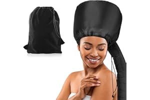 ‎CTDMJ Bonnet Hood Hair Dryer Cap, Adjustable Hooded Bonnet, Portable Hair Dryer Hood, Hair Steamer, Drying Cap for Deep Conditioning, Styling & Curling – Fits All Head Sizes