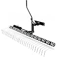 WilTec Dethatcher Lawn comb with 120cm work width for ride on mower