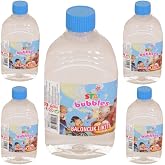 JOY AND TOYS K&ouml;p&uuml;k 5 Adet Baloncuk Likiti Yedek Baloncuk Sol&uuml;syon 500 Ml