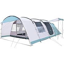 Skandika Falkenberg Tenda Da Campeggio Per 6 Persone | Tunnel Family Con Zanzariere | Impermeabile 4000 Mm - Foto 6