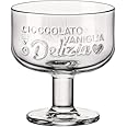 Bormioli Rocco 122104MTV121990 Graphica Dessert Cup, Set of 6, Glass, Clear