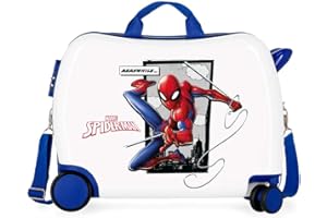 Marvel Spiderman Action Ride-On Suitcase 2 Multi-Direction Spinner Wheels