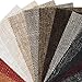 Produktbild Magma Chenille grob gewebter Struktur Polster Möbel Bezugsstoff Meterware Melange Premium Gewebe Dark Brown