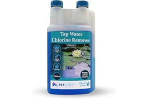 NT Labs Pond Aquasure, Tap Water Chlorine Remover, Pond Dechlorinator, Removes Chlorine, Chloramine, Other Halogens and Heavy Metals Making Pond Water Safe for Fish (1000ml - Treats 18,200L)