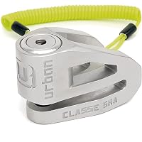 KRASER KR50 Antivol Moto Homologué SRA - Bloque Disque Mini U 18mm Haute Sécurité Niveau 10, Anti-Scie Anti-Perçage