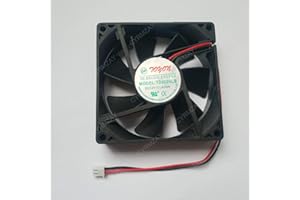 CYRMZAY Ventilador Compatible para TOYON TD8020LS 12V 0.08A 8 cm 80 x 80 x 20 mm quiet Cooling Fan