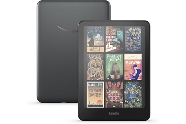 Amazon Kindle Colorsoft Signature Edition (Nouvelle génération) - Avec affichage couleur, éclairage avant à réglage automatique, charge sans fil et longue autonomie - 32 Go
