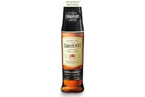 Bacardí Oakheart Rhum épicé, avec un verre, 70 cl, 35%