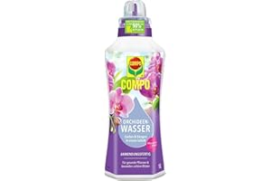 COMPO Orchideen Wasser - Dünger für Orchideen - Nährstoffreich und kaliumarm - 1 Liter, Orchideendünger