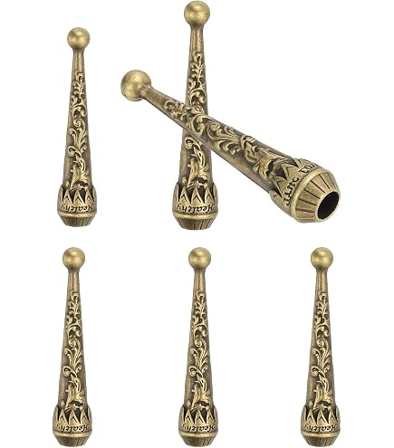 SUPERFINDINGS Bolo-Krawatten-Schieber Set – 8 Stück In 2 Größen (24mm & 30mm), Eisen, Platin – DIY Zubehör Für Bolo-Krawatten