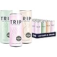 TRIP CBD Drink, Sparkling Mixed Pack Fizzy Drink, Low Calorie, Vegan, Stress & Anxiety Relief (Pack of 24 x 250ml)