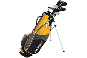 Wilson Golf Pro Staff JGI LG Juego de Palos Junior, Mano Dominante Derecha, Grafito, Incl. Bolsa de Transporte