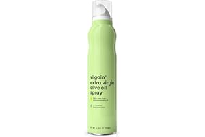 ‎VILGAIN Vilgain® BIO Olivenöl Spray | Natürliches Öl-Kochspray | Sprühflasche | 100% reines Olivenöl aus biologischem Anbau | Für gesundes Kochen und Braten | Getrenntes Treibmittel, 200 ml