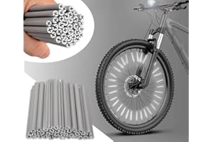 KINDOYO Riflettori per Raggi - Ruota Riflettori per Biciclette Catarinfrangenti Raggi, visibilità a 360° e Montaggio Facile Riflettori Raggi Bicicletta per Biciclette Standard