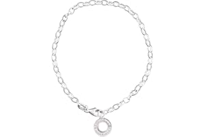Thomas Sabo Damen Charm-Fußkette Classic 925 Sterling Silber X0034-001-12
