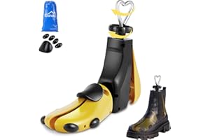 Exshoiu Hormas para Zapatos Hombre Mujer Hormas para Botas, Profesional Ensanchador de Zapatos y Botas, Estirador de Zapatos Ajustable Anchura y Longitud