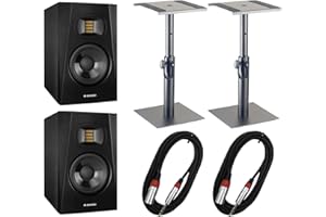 ADAM Audio Adam Audio T5V 5" Studio Monitors with Desktop Stands & Cables