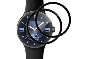 Carantee 2 Stück für Panzerglas für Google Pixel Watch 2/Pixel Watch 41mm Schutzfolie, TPU Schutzglas für Pixel Watch 2 41mm Folie, Panzer Schutz Glas für Google Watch 41mm Displayschutzfolie