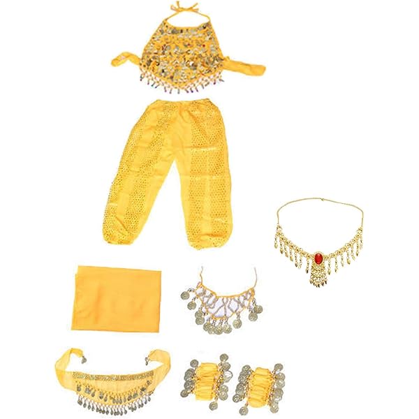 Buy Astage Girls Belly Dance Sets Costumes All accessories Dark