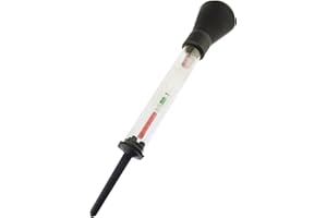 AB TOOLS Battery Hydrometer Testing Electrolyte Level Density Lead Acid Specific Gravity