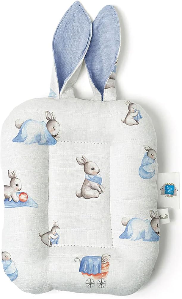 DEUX LAPINS Anne Müslin Emzirme Yastığı Bébé Lapin ARMCUSH1018
