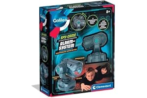 Clementoni Galileo Spy larmsystem – larmsystem med rörelsedetektor, varning och siren för spioner, agenter och detektiv – för barn från 8 år – 59477